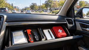 Organized Glovebox Roadside Essentials